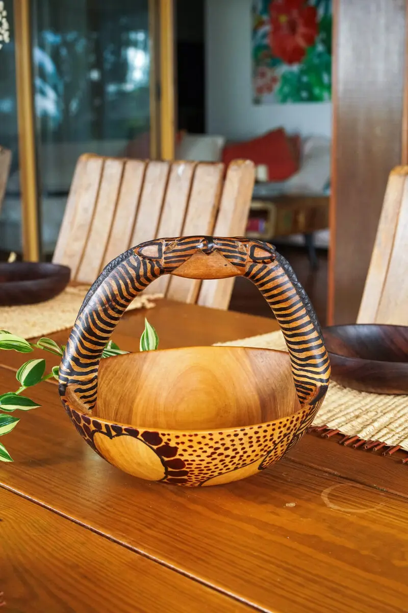 Double Zebra Bowl