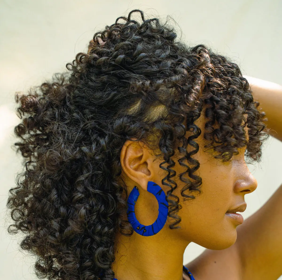 Yendi Flat Hoop Earrings