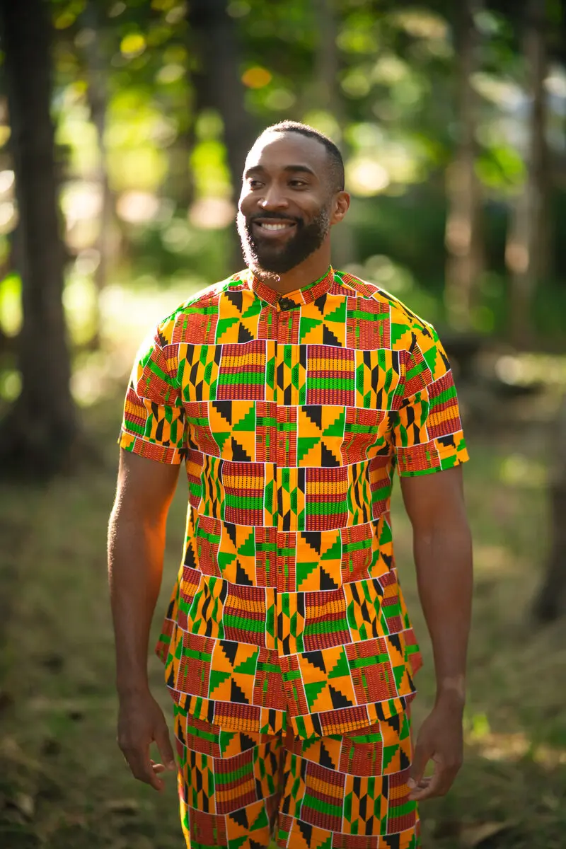 Ashanti Orange Shirt