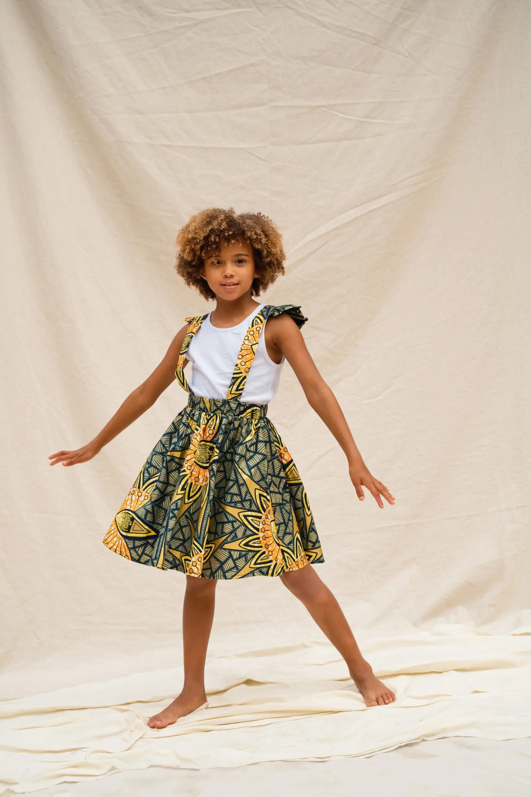 Horus Girls' Skirt with Straps
