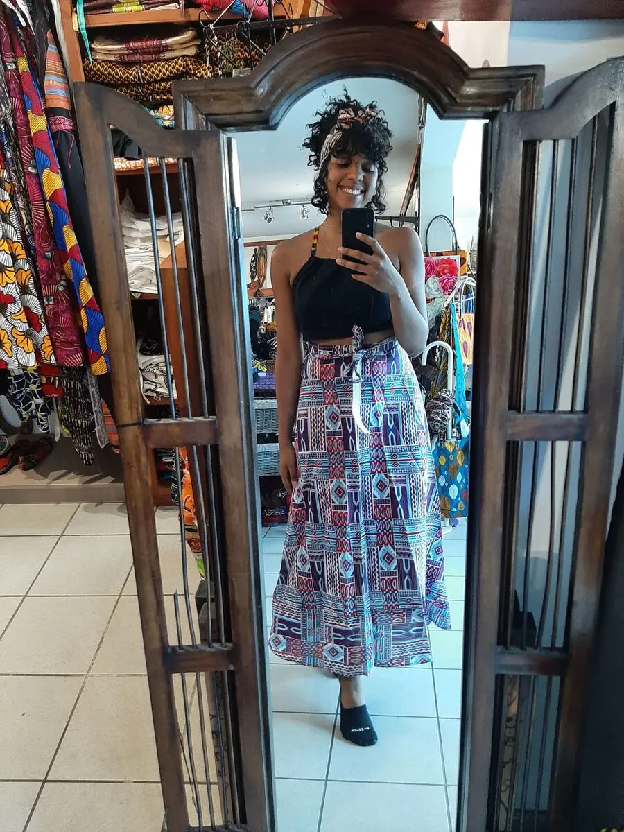 Long wrap skirt (5 colors)