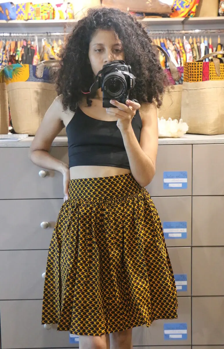 Flamme Midi Skirt