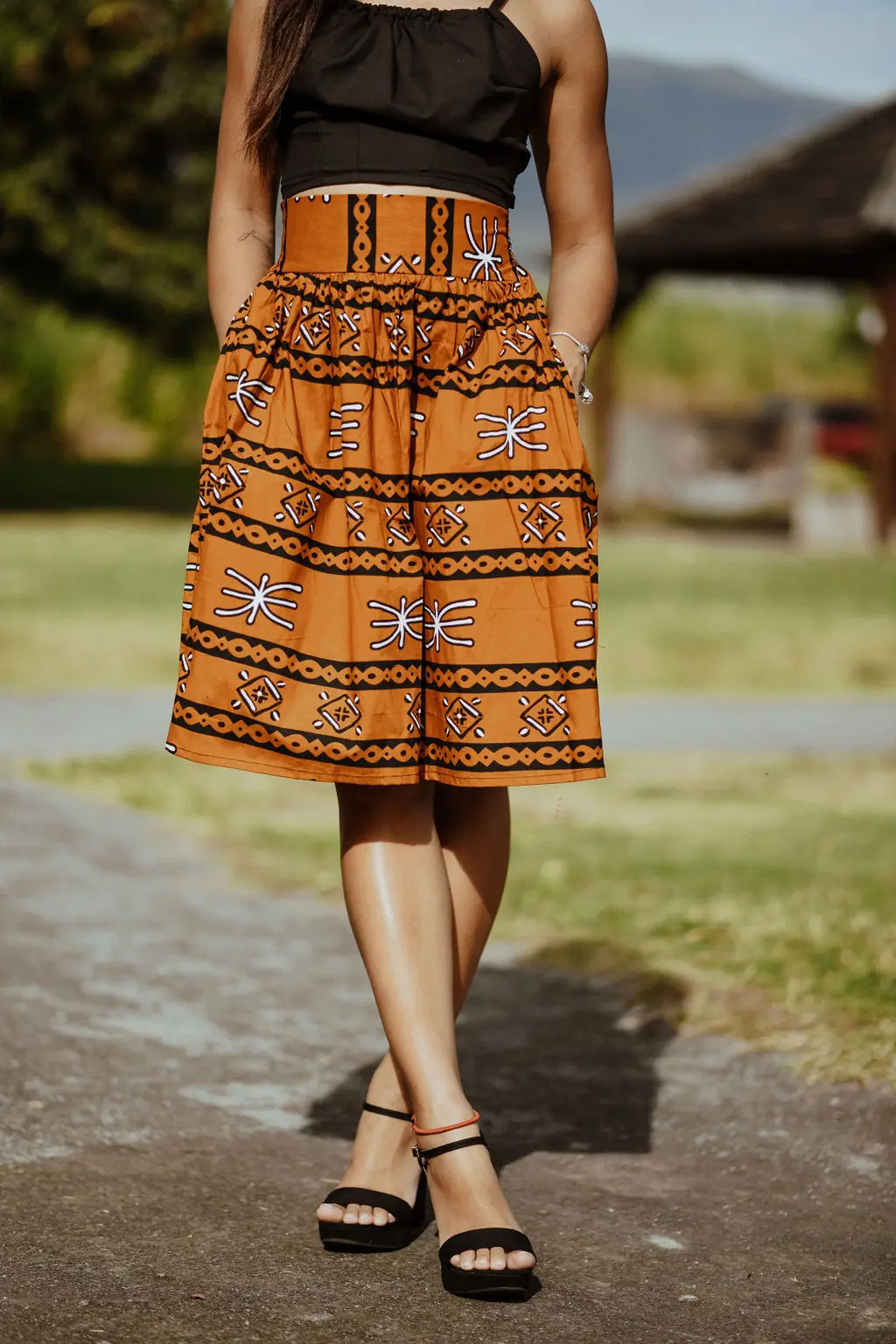 Kaélé Midi Skirt
