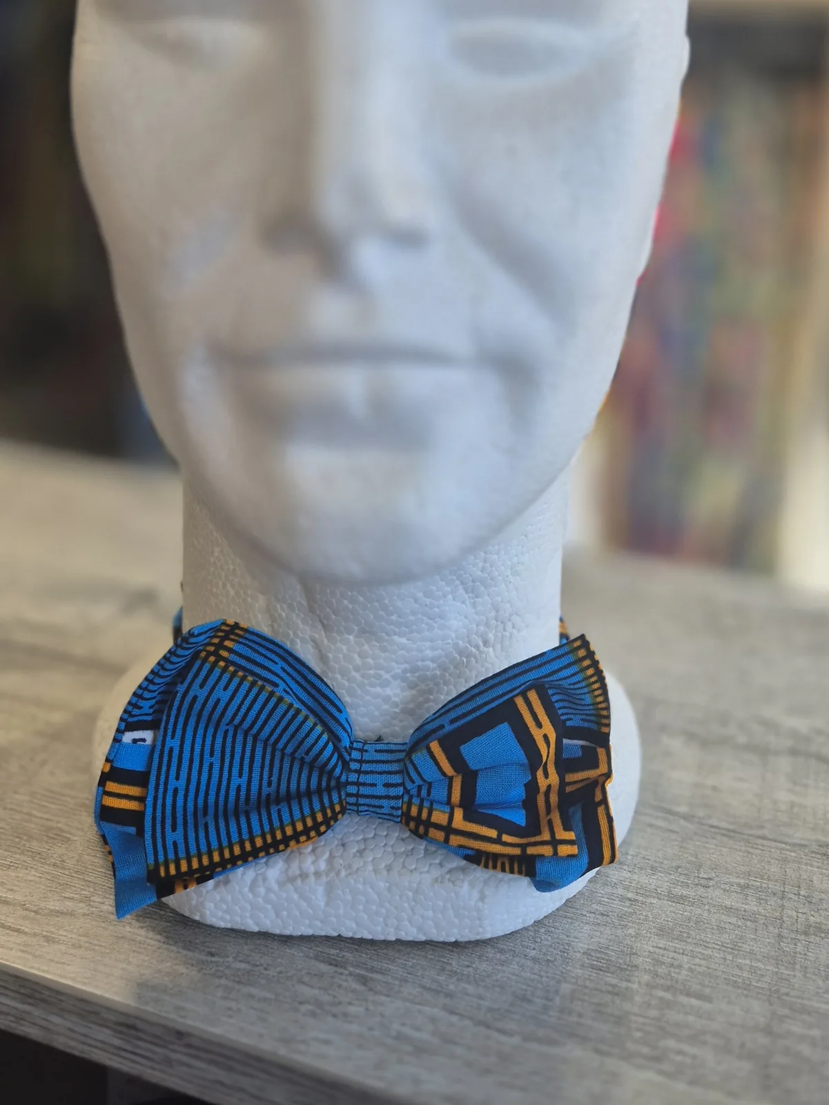 Bafia Bow Tie, 100% Waxed Cotton