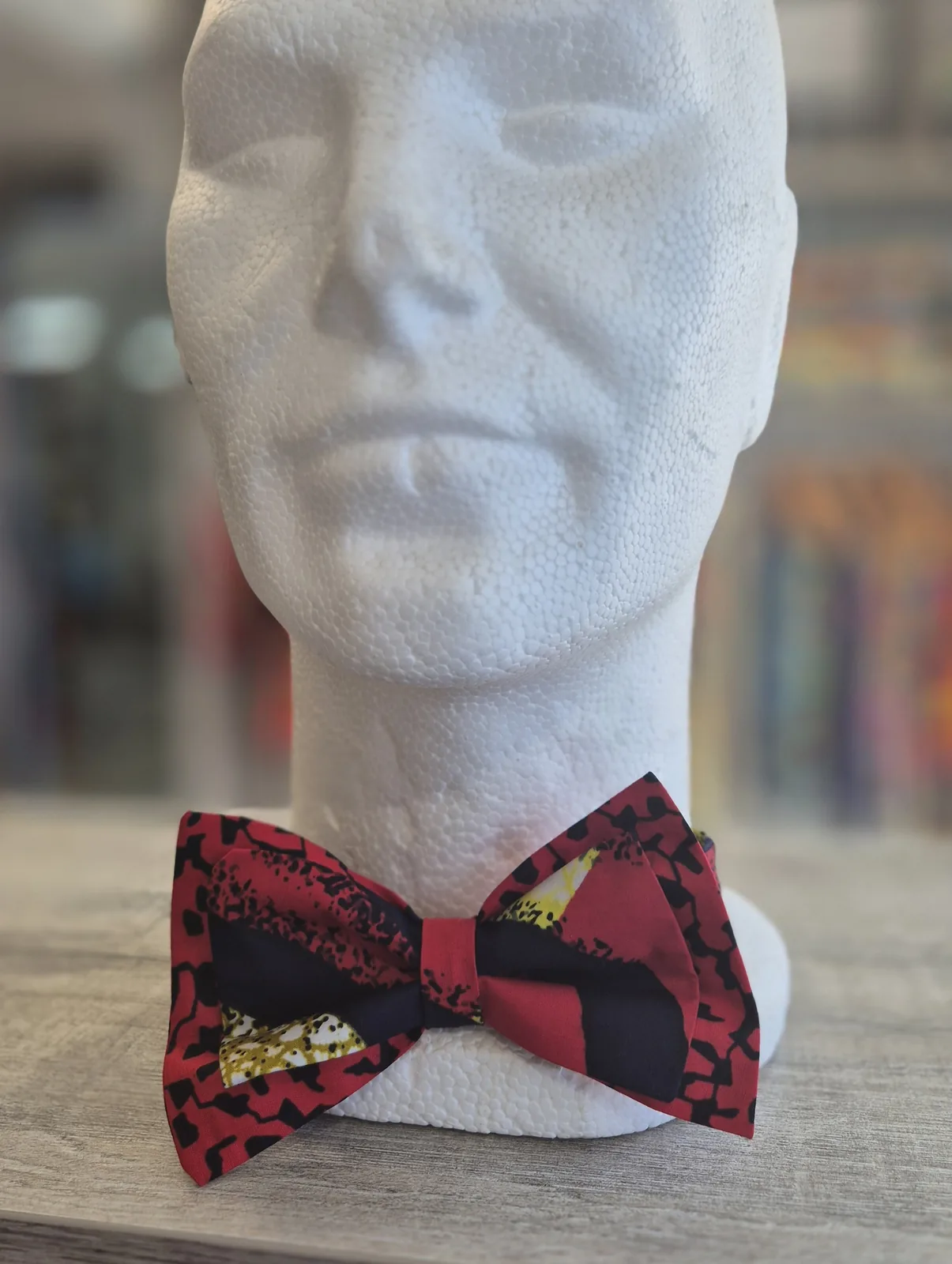 Inaya Bow Tie, 100% Waxed Cotton