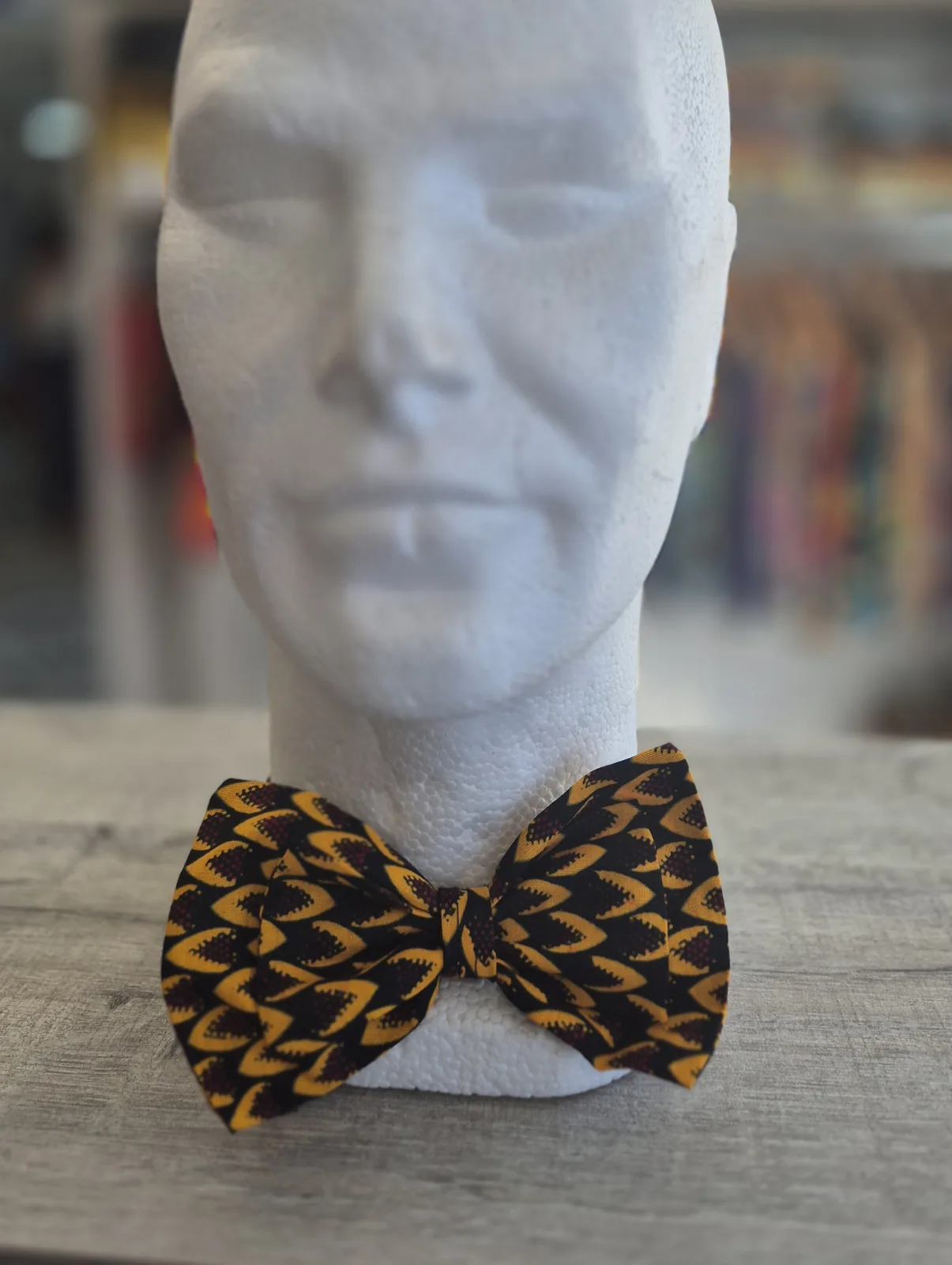 "Flamme" Bow Tie, 100% Waxed Cotton