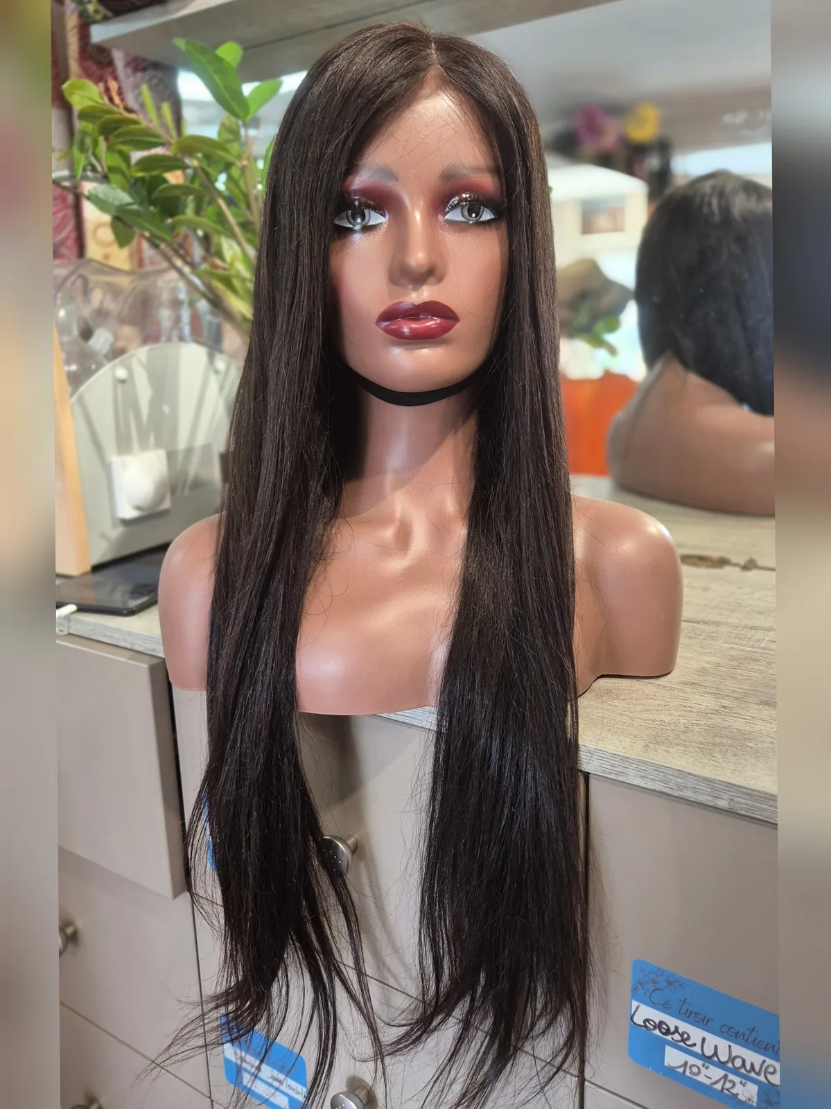 100% Natural Brazilian Straight Wig, 26 inches