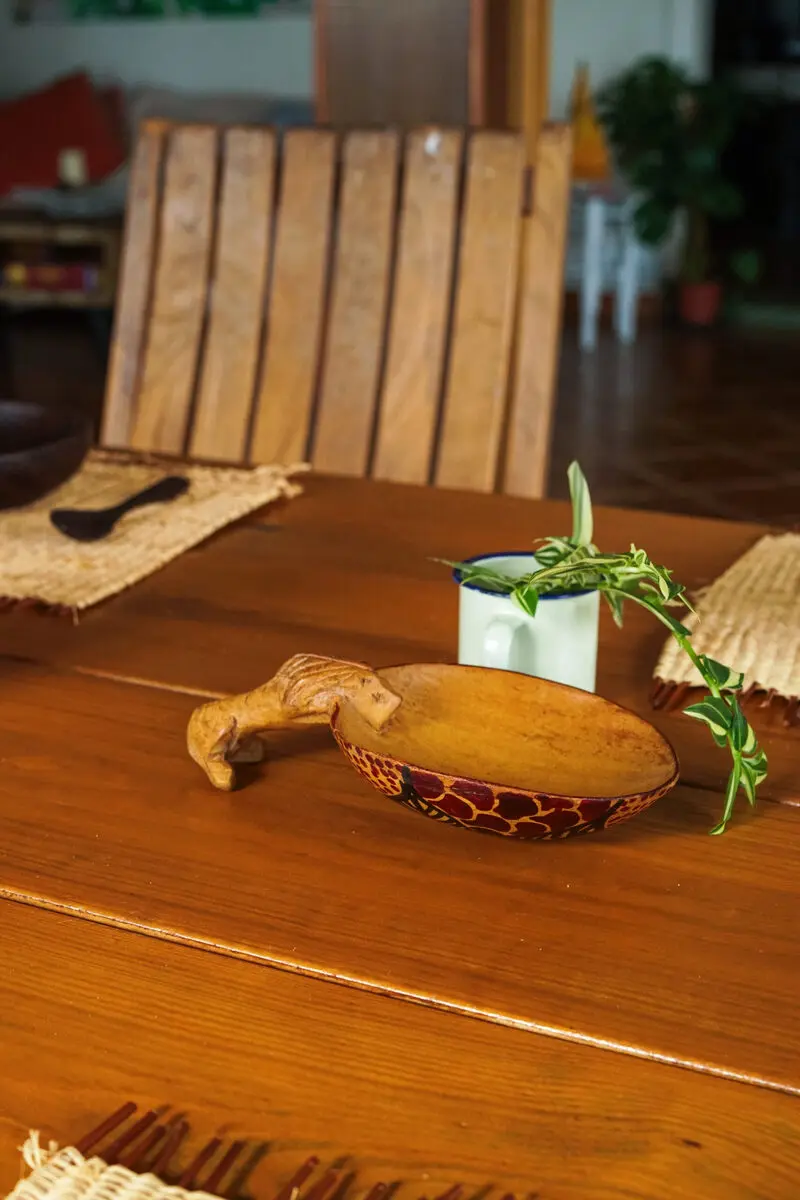 Small lion bowl