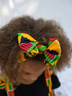 Ashanti Orange Hairband