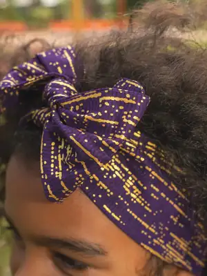 Senia Purple Hair Band 7