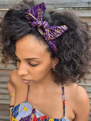 Senia Purple Hair Band 13