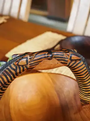 Double Zebra Bowl 7
