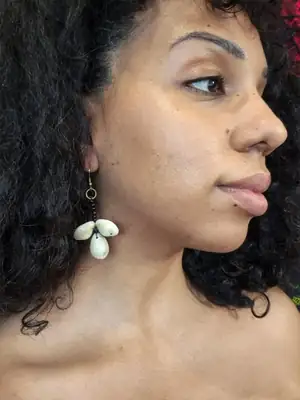 Cauri Shell Earrings 7