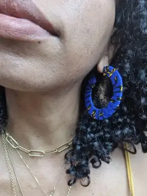 Yendi Flat Hoop Earrings 5