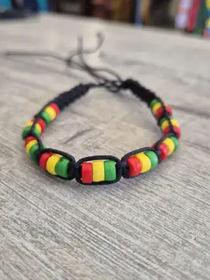 Green, Yellow, and Red Bracelet 3