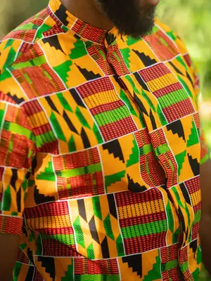 Ashanti Orange Shirt 4