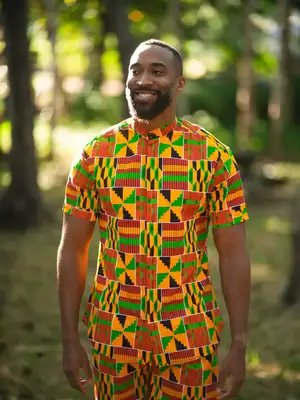 Ashanti Orange Shirt 6
