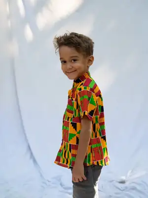 Chemise enfant Ashanti Orange