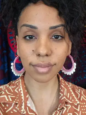 Colorful Cauri Hoop Earrings 9