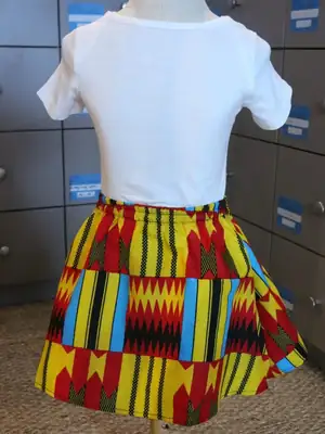 Yellow "Africa" Girls' Set 3