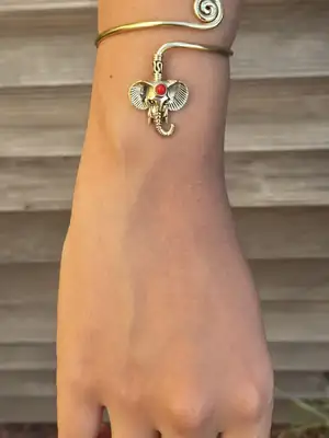 Golden Elephant Bracelet 5