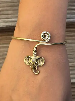 Golden Elephant Bracelet 9