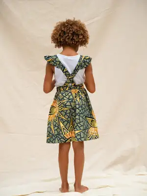 Horus Girls' Skirt with Straps 3