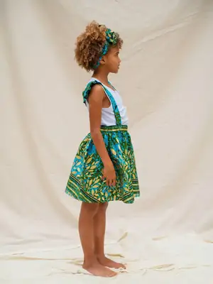 Isis Girls' Skirt with Straps 3