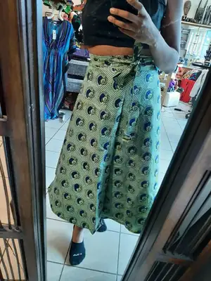 Long wrap skirt (5 colors) 11