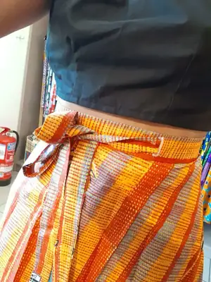 Long wrap skirt (5 colors) 21