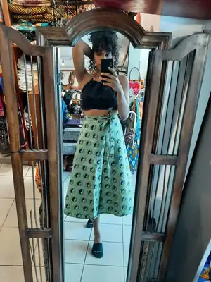 Long wrap skirt (5 colors) 10