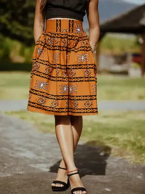 Jupe midi Kaélé