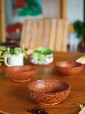Mini coconut bowl