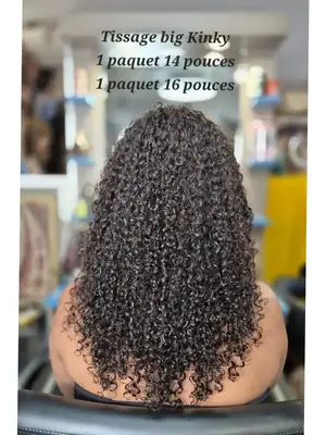 Big Kinky 100% Natural Looped Weave Pack