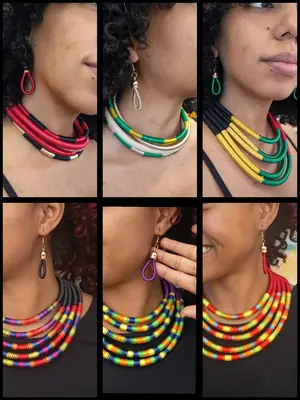 Parure Yoruba ( 8 couleurs )
