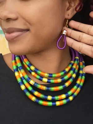Parure Yoruba ( 8 couleurs ) 12