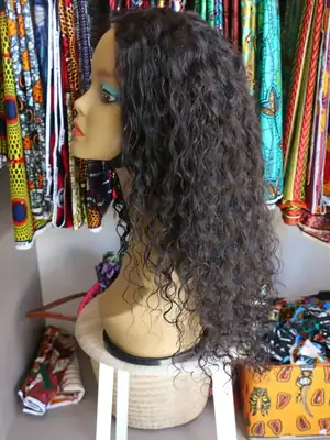 20-inch Deep Curl Lace-Front Wig 3