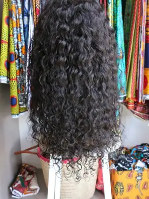 20-inch Deep Curl Lace-Front Wig 5