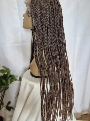 Synthetic box braids wig 3