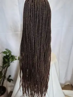 Synthetic box braids wig 5