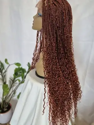 Synthetic Goddess Braided Wig