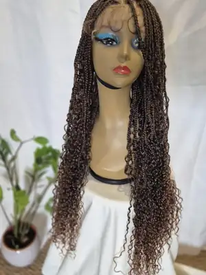 Synthetic Goddess Braided Wig 5