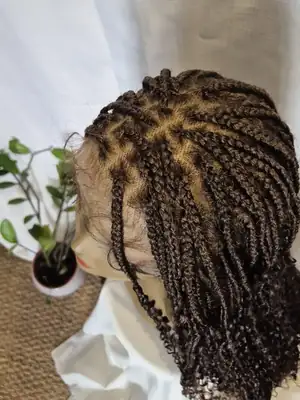 Synthetic Goddess Braided Wig 8