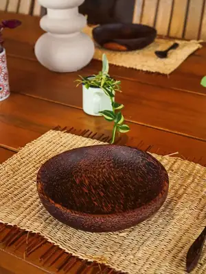 Small coconut plate
