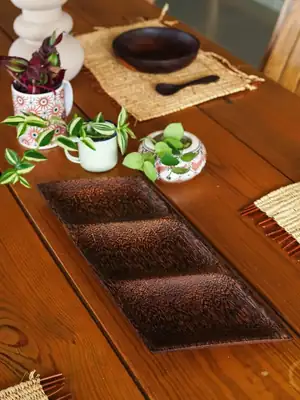 Three-compartment dish 3