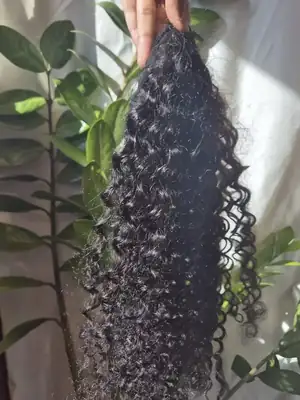 Deep Curl Ponytail 2