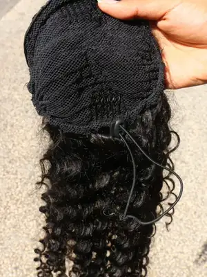 Deep Curl Ponytail 5