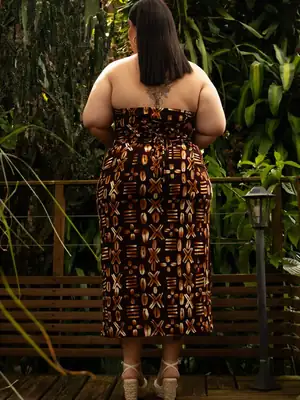 Koffi Strapless Dress 8