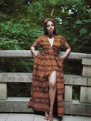 Infinity Kaélé Long Wax Dress 4