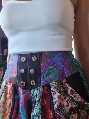 Patchwork Shorts 3